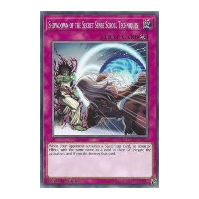 Showdown of the Secret Sense Scroll Techniques - EXFO-EN078