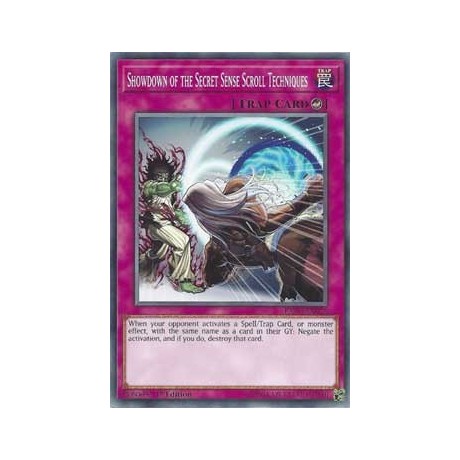 Showdown of the Secret Sense Scroll Techniques - EXFO-EN078
