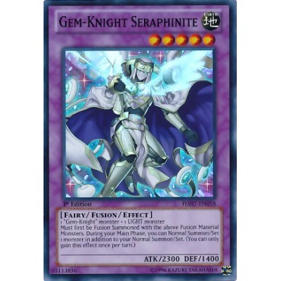 Gem-Knight Seraphinite - HA07-EN058