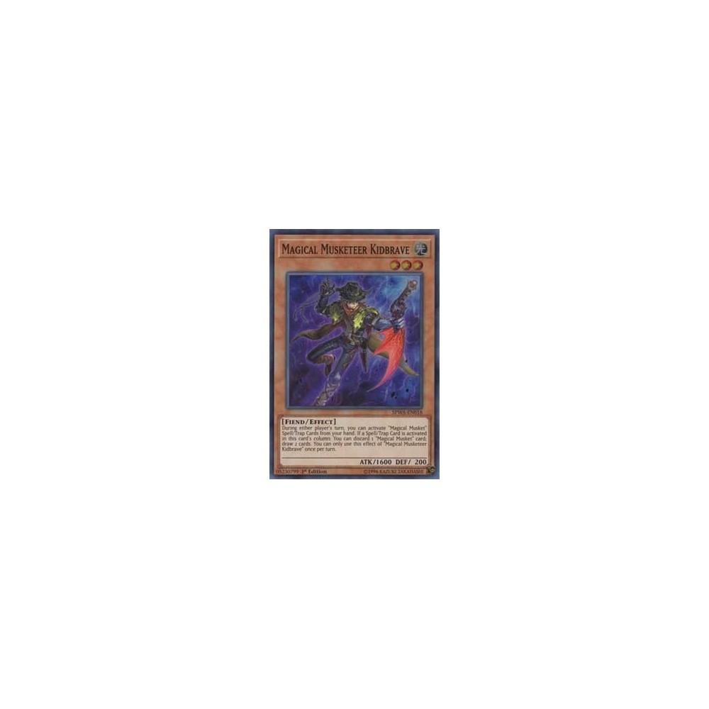 Magical Musketeer Kidbrave - SPWA-EN018 Magical Musketeer Kidbrave - SPWA-EN018