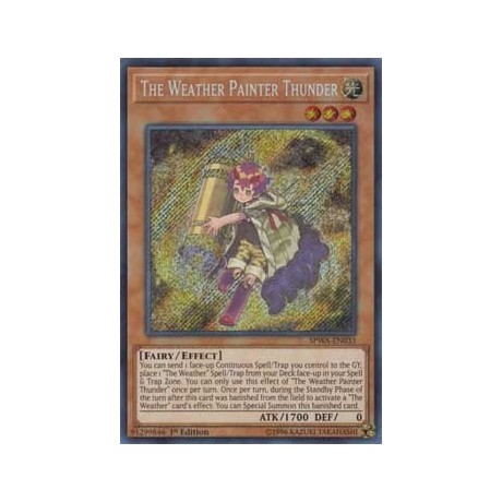 The Weather Painter Thunder - SPWA-EN033