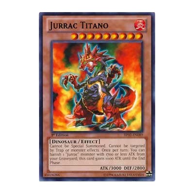 Jurrac Titano - BP02-EN089 - Rare