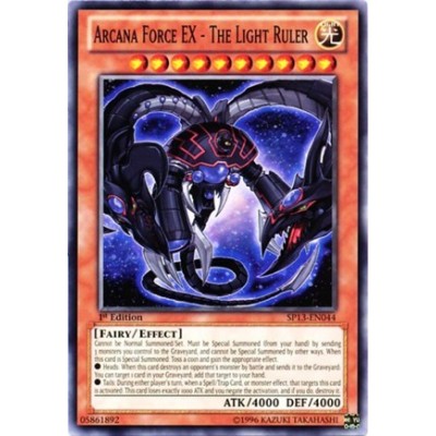 Arcana Force EX - The Light Ruler - SP13-EN044 - StarFoil Rare