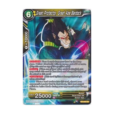 Great Protector, Great Ape Bardock - BT3-085