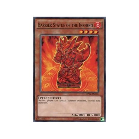 Barrier Statue of the Inferno - OP04-EN018