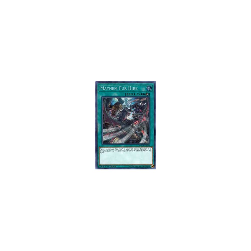 Mayhem Fur Hire - DASA-EN025 Mayhem Fur Hire - DASA-EN025