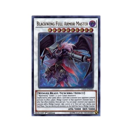 Blackwing Full Armor Master - LED3-EN023