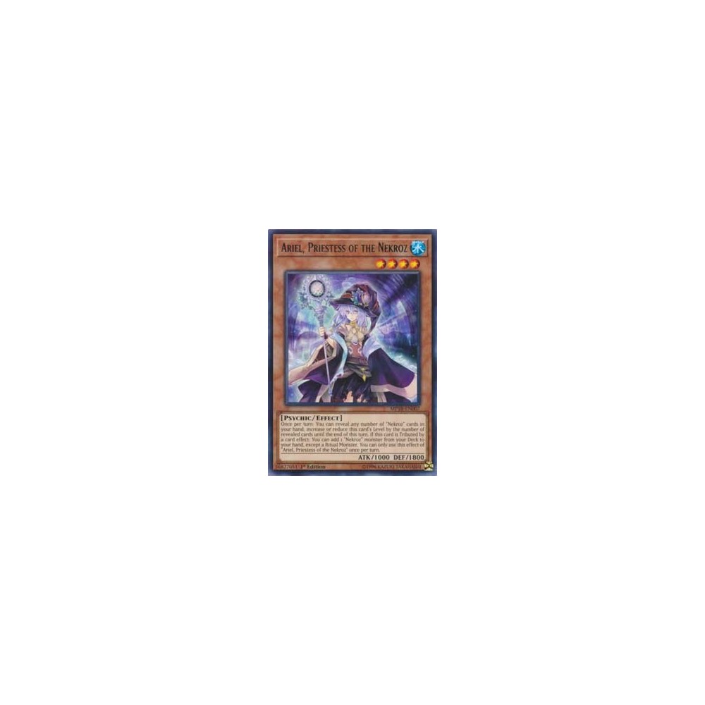Ariel, Priestess of the Nekroz - MP18-EN007 Ariel, Priestess of the Nekroz - MP18-EN007
