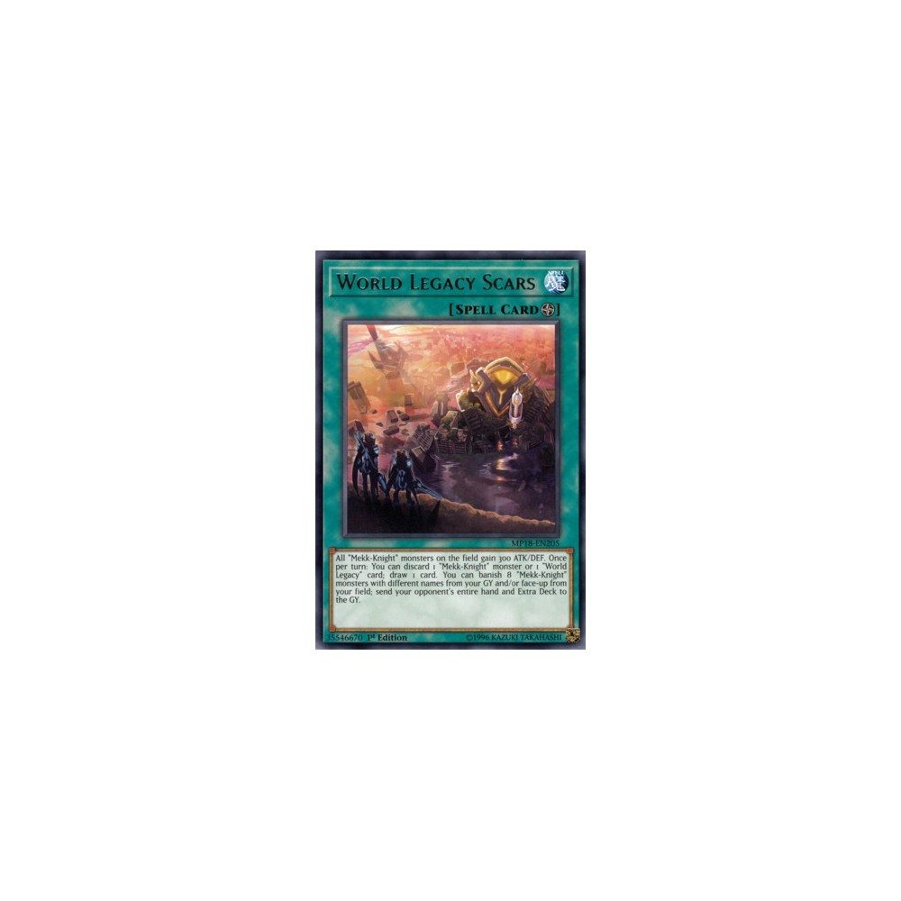 World Legacy Scars - MP18-EN205 World Legacy Scars - MP18-EN205