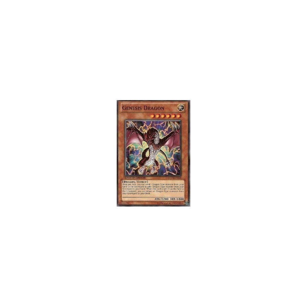 Genesis Dragon - GLD4-EN028 Genesis Dragon - GLD4-EN028
