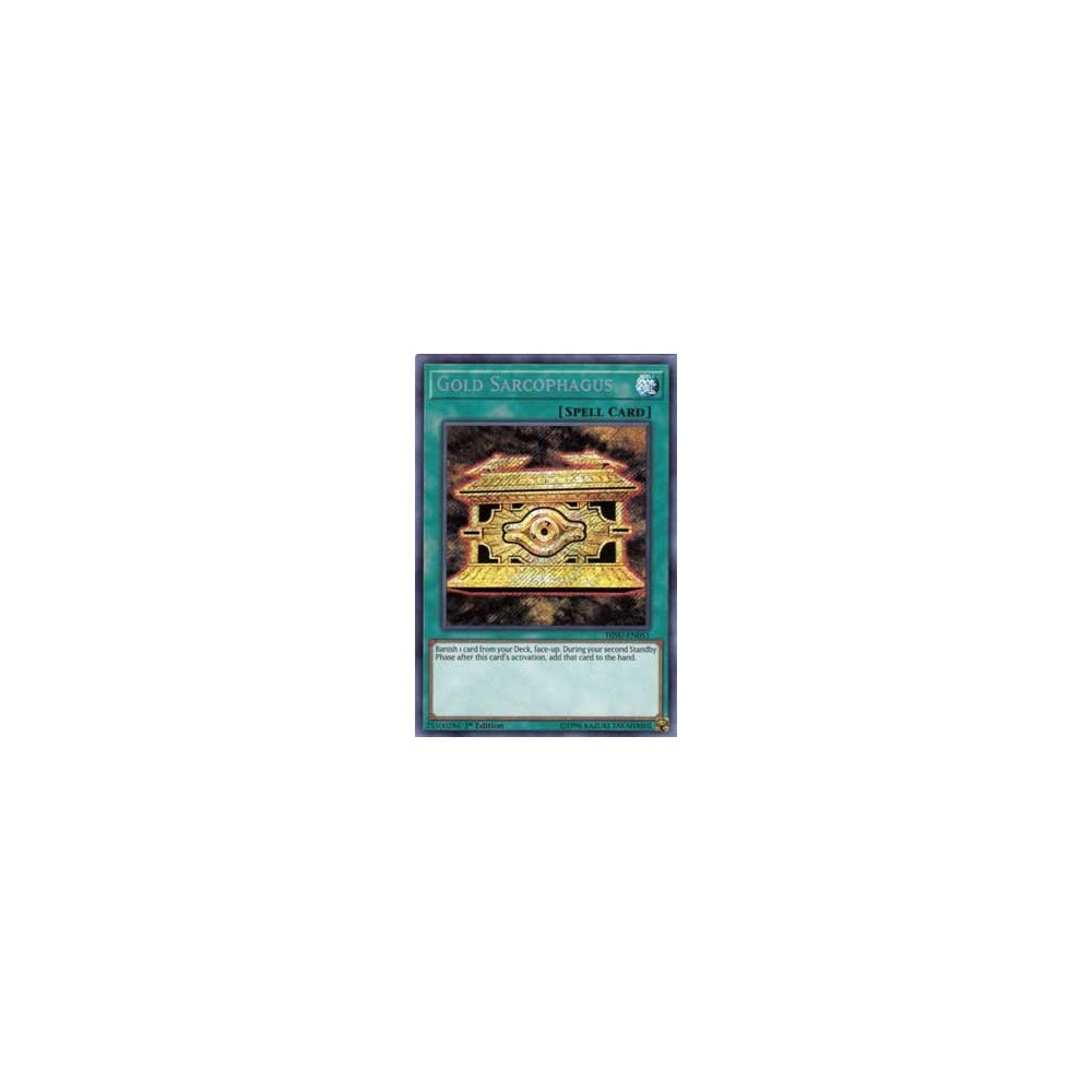 Gold Sarcophagus - HISU-EN051 Gold Sarcophagus - HISU-EN051