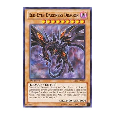 Red-Eyes Darkness Dragon - SD1-EN001
