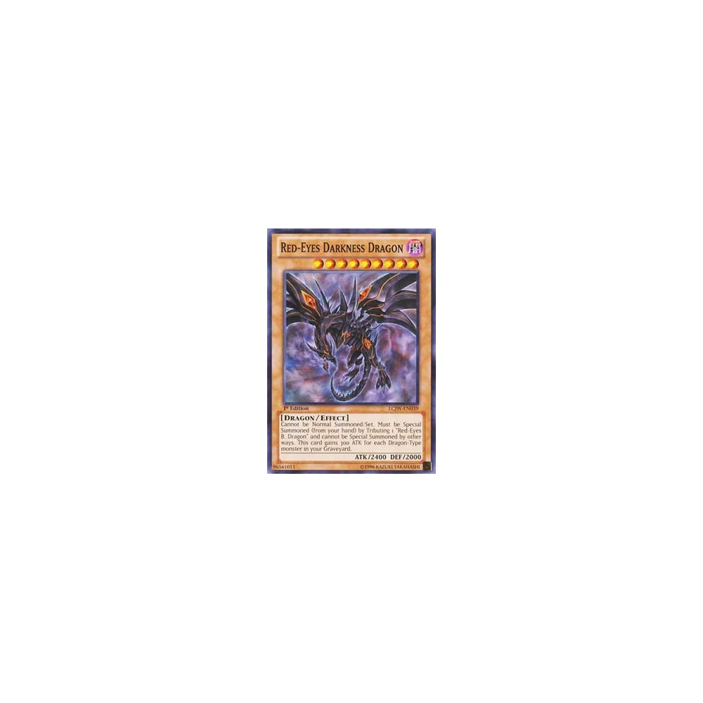 Red-Eyes Darkness Dragon - SD1-EN001