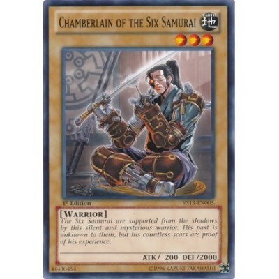 Chamberlain of the Six Samurai - LCGX-EN222