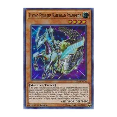 Flying Pegasus Railroad Stampede - LED4-EN036