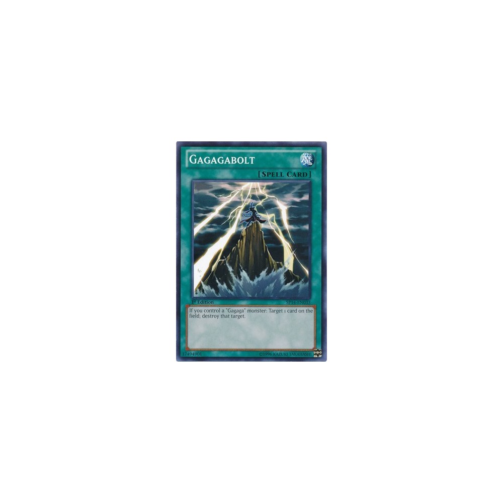 Gagagabolt - SP14-EN033 - Starfoil Rare