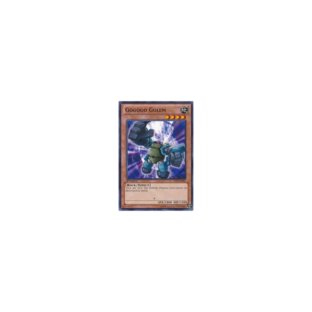 Gogogo Golem - DL15-EN010 - Blue Gogogo Golem - DL15-EN010 - Blue
