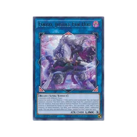 Folgo, Justice Fur Hire