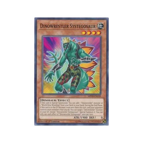 Dinowrestler Systegosaur