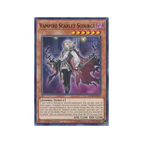 Vampire Scarlet Scourge