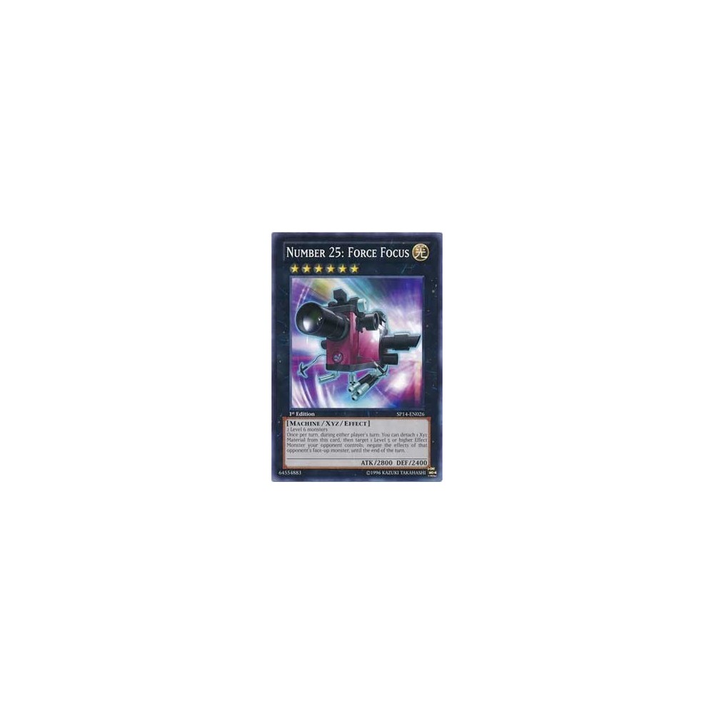 Number 25: Force Focus - SP14-EN026