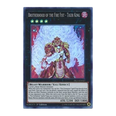 Brotherhood of the Fire Fist - Tiger King