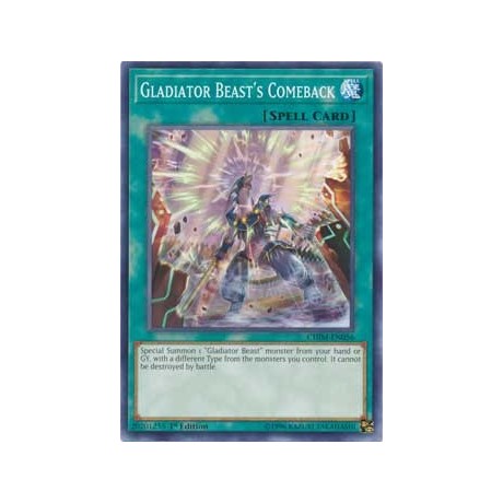 Gladiator Beast's Comeback
