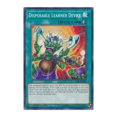 Disposable Learner Device