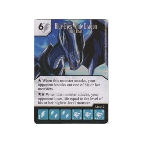 Blue-Eyes White Dragon - Blue Titan - DM-001