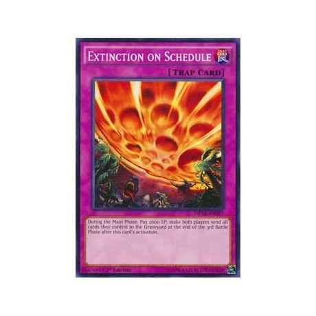 Extinction on Schedule - MP16-EN097