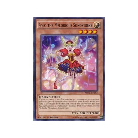 Solo the Melodious Songstress - MP16-EN183