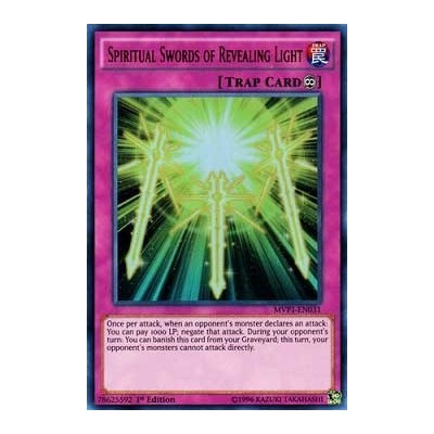 Spiritual Swords of Revealing Light - MVP1-ENS31 - Secret Rare