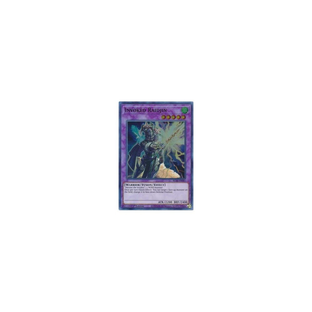 Invoked Raidjin - BLAR-EN081 Invoked Raidjin - BLAR-EN081