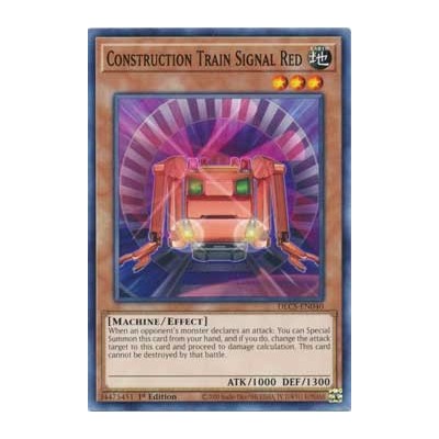 Construction Train Signal Red - DLCS-EN040