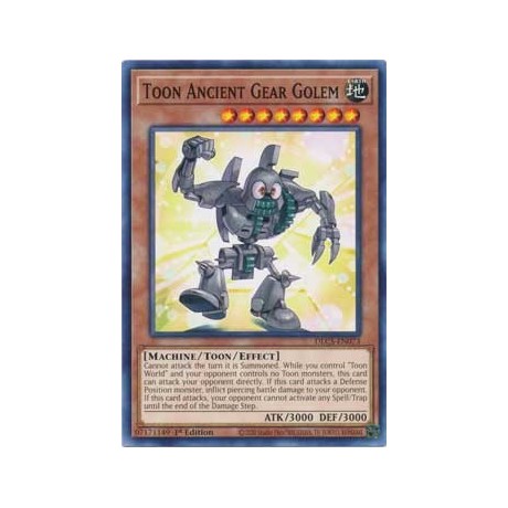 Toon Ancient Gear Golem - DLCS-EN073