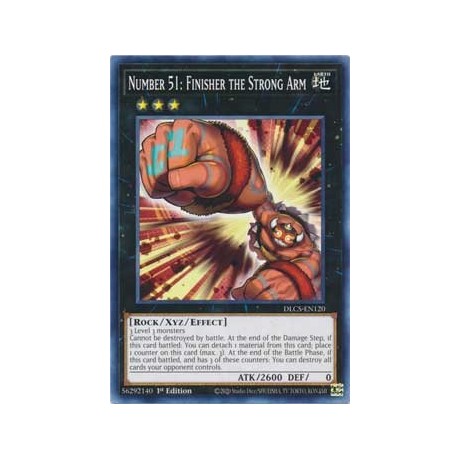 Number 51: Finisher the Strong Arm - DLCS-EN120