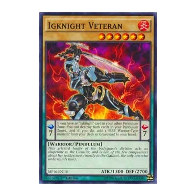 Igknight Veteran - MP16-EN131