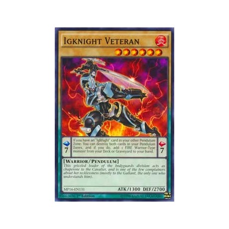 Igknight Veteran - MP16-EN131