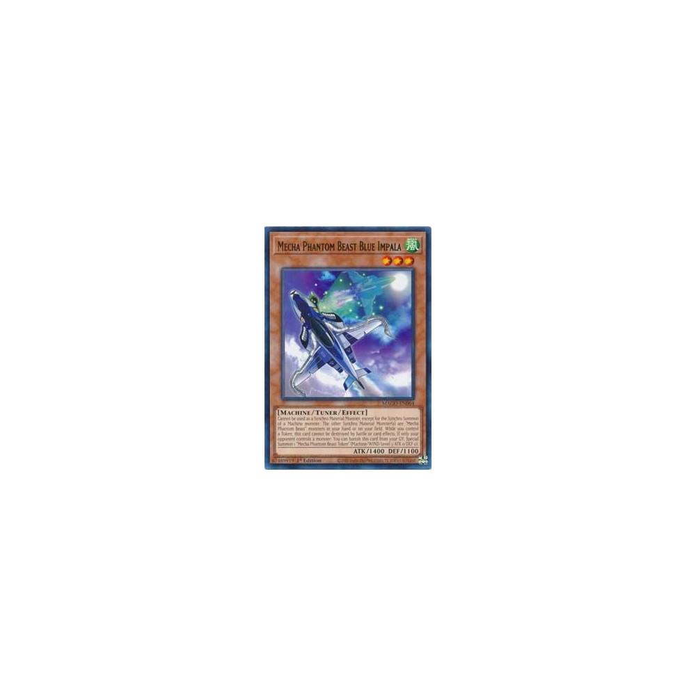 Mecha Phantom Beast Blue Impala - MAGO-EN064 Mecha Phantom Beast Blue Impala - MAGO-EN064