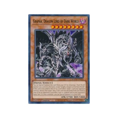 Grapha, Dragon Lord of Dark World - MAGO-EN118