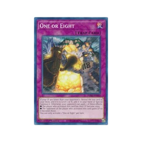 One or Eight - PHRA-EN080