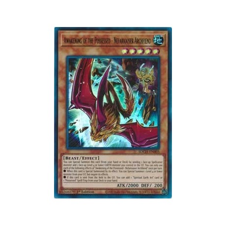 Awakening of the Possessed - Nefariouser Archfiend - SDCH-EN005