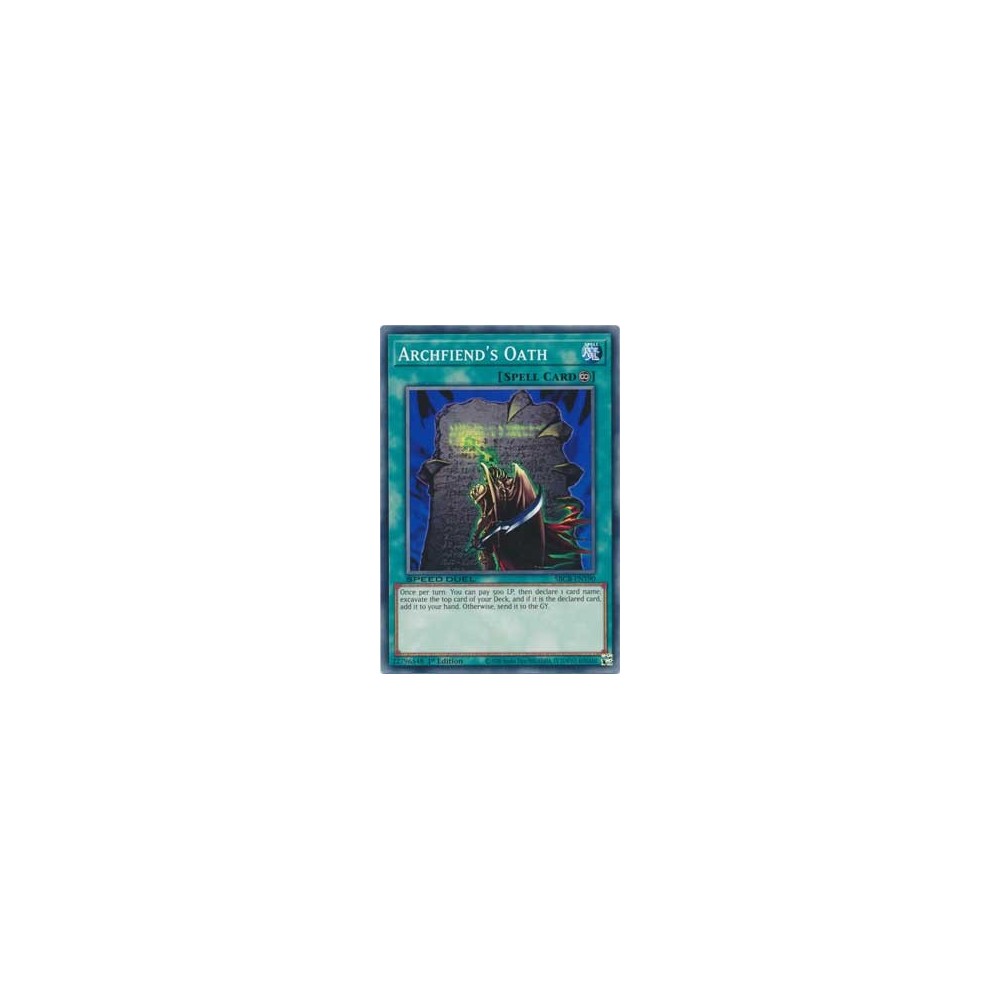 Archfiend's Oath - SBCB-EN190 Archfiend's Oath - SBCB-EN190