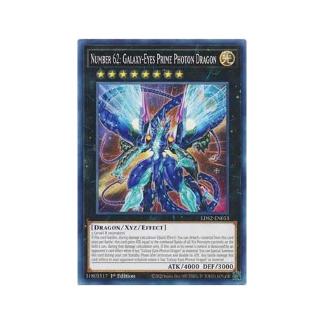 Number 62: Galaxy-Eyes Prime Photon Dragon - LDS2-EN053