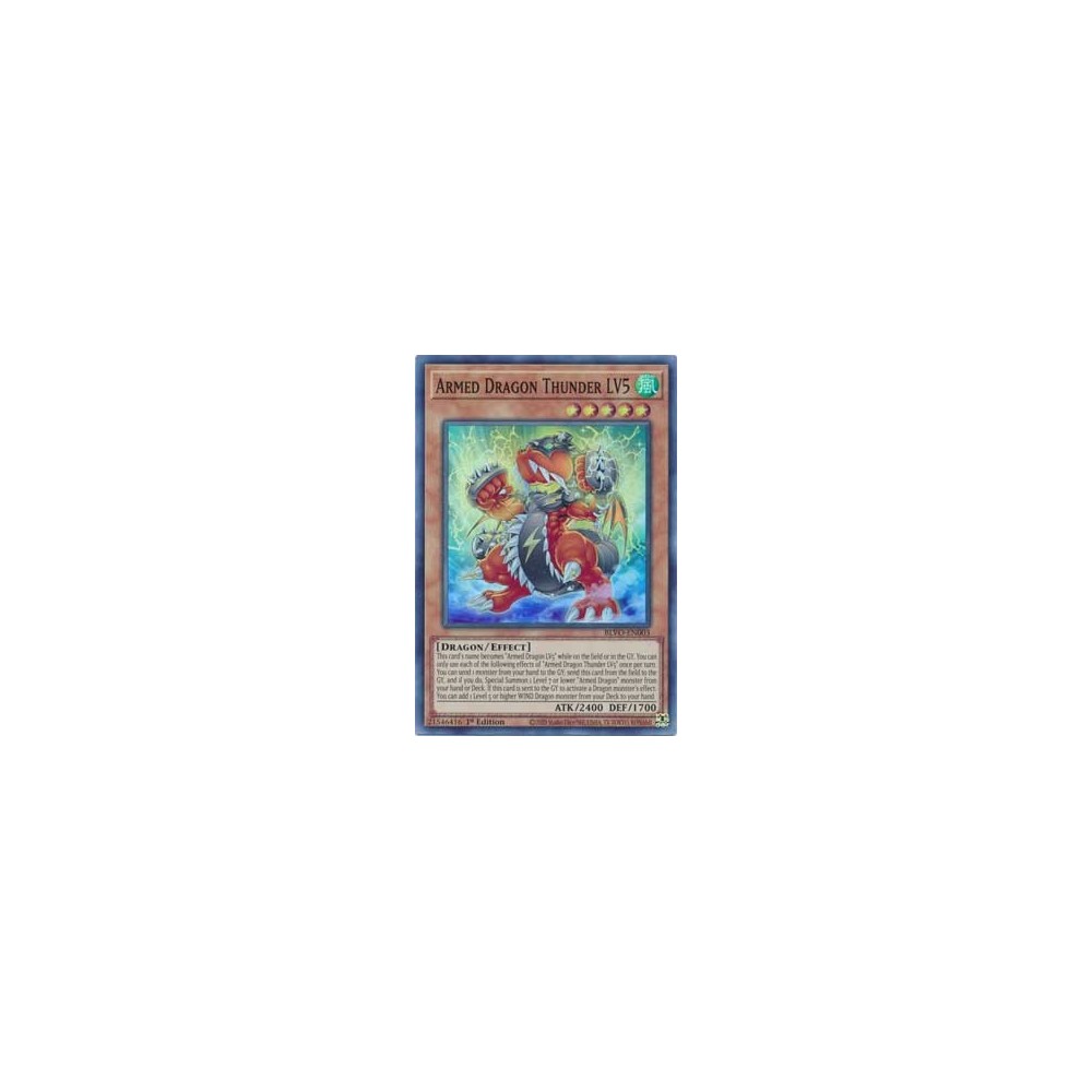 Armed Dragon Thunder LV5 - BLVO-EN003 Armed Dragon Thunder LV5 - BLVO-EN003