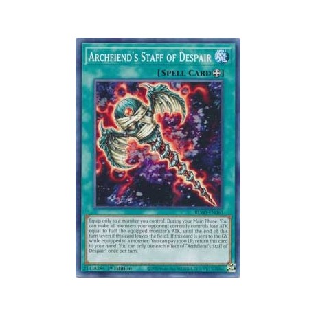 Archfiend's Staff of Despair - BLVO-EN063