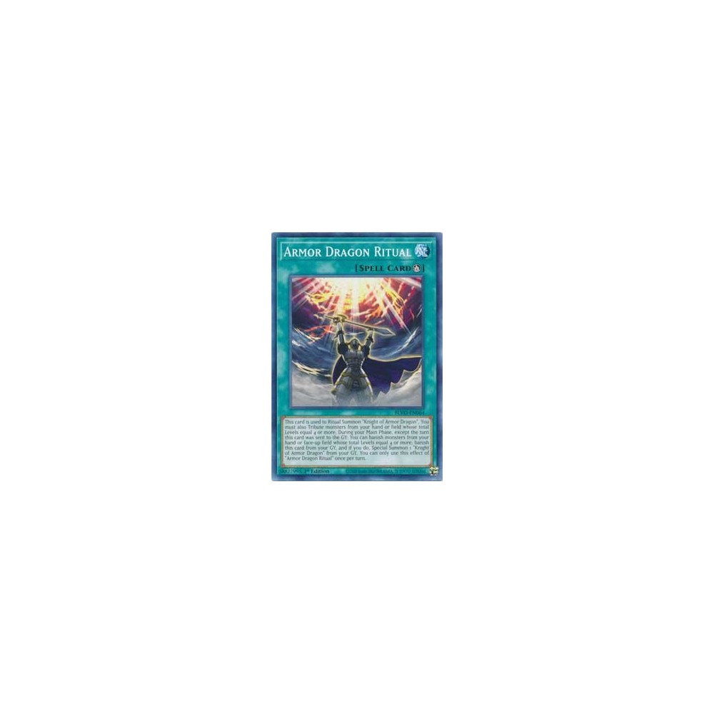 Armor Dragon Ritual - BLVO-EN064 Armor Dragon Ritual - BLVO-EN064