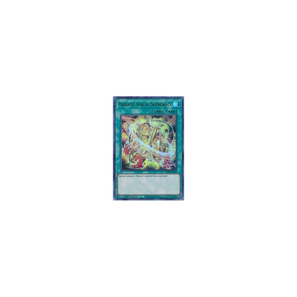 Hieratic Seal of Supremacy - GFTP-EN055 Hieratic Seal of Supremacy - GFTP-EN055