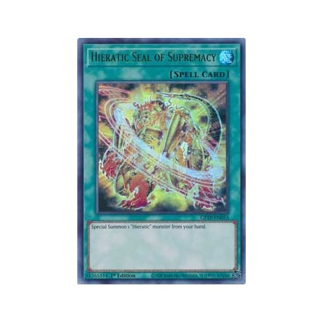 Hieratic Seal of Supremacy - GFTP-EN055