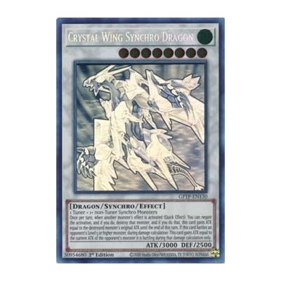 Crystal Wing Synchro Dragon - GFTP-EN130